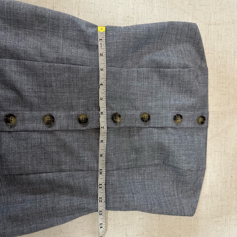 Banana Republic Gray Midi Dress 🌴☀️ - Picture 7 of 14